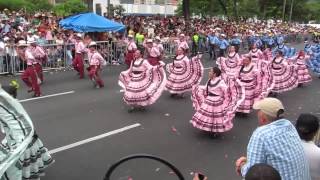 Feria de las Flores Flower Festival Parade Traditional Dancing in Medellin Colombia [upl. by Omarr270]