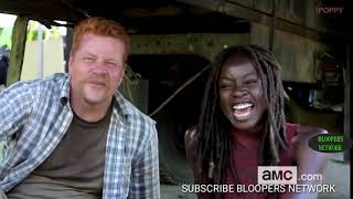 The walking dead bloopers and Funniest moments [upl. by Guinn]