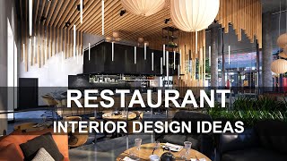 10 brilliant restaurant interior design ideas [upl. by Nali549]