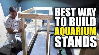 BUILDING AQUARIUM STANDS [upl. by Nonnag]