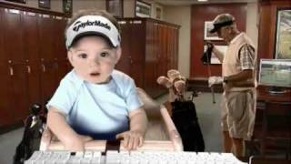 Etrade Baby Golf Commerical [upl. by Oimetra]