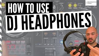 How to Use DJ Headphones [upl. by Urbain]