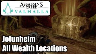 Assassins Creed Valhalla  All Wealth Locations  Jotunheim [upl. by Betz]