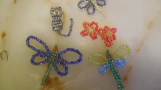 DIY  Libellule en Perles [upl. by Repotsirhc718]