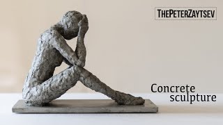 How to make simple figure sculpture  step by step tutorial by thePeterZaytsev DIY thePeterSculptor [upl. by Mommy317]