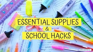 HOW TO ORGANIZE YOUR PENCIL CASE 🤓 WHATS IN MY PENCIL CASE 2019 📚 USEFUL SCHOOL HACKS [upl. by Eduino589]