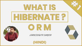 1 What is hibernate Framework  ORM Tool  Hibernate is ORM Tool [upl. by Ecienal]