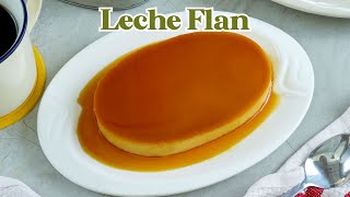 Leche Flan  Filipino Caramel Custard [upl. by Dusty]