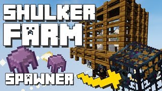 Simple Shulker Farm 114 With Spawner [upl. by Ramona637]