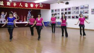 Tennessee Waltz Supreme  Line Dance Demo amp Teach [upl. by Obie]