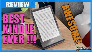 Kindle Paperwhite Signature Edition Review [upl. by Riffle]