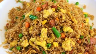 BETTER THAN TAKEOUT AND EASY  Egg Fried Rice Recipe [upl. by Maggi997]