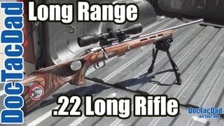 Long Range 22LR  344 Yards Savage Mark II BTVSS [upl. by Llenrap]