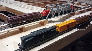 Lionel O Scale layout first run [upl. by Gean195]