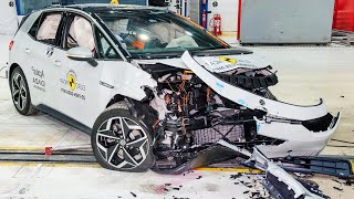 VOLKSWAGEN ID3 CRASH AND SAFETY TEST [upl. by Eelarual]