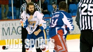 Drop The Gloves Canadas Toughest Hockey League [upl. by Ludwog]