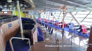 Onboard Stena HSS Explorer ferry with Stena Line [upl. by Clein]