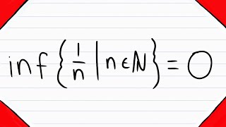 Proof Infimum of 1n  0  Real Analysis [upl. by Othella773]