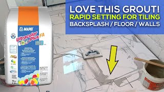 MAPEI Ultracolor Plus Grout Review  How to Grout Floor amp Wall Tiles Mini Guide [upl. by Jillana164]