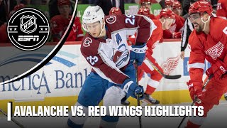 Colorado Avalanche vs Detroit Red Wings  Full Game Highlights [upl. by Ahsila]