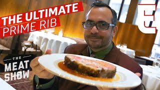 How The Perfect Prime Rib Is Made At New Yorks The Grill — The Meat Show [upl. by Caniff]