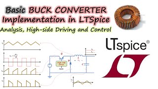 Lab 3 Buck Converter in LTSpice  Power Electronics [upl. by Lyudmila]