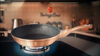 Berlinger Haus Metallic Line Rosegold Ed Frypan Presentation BH1508N BH1509N BH1510N BH1511N [upl. by Melone]