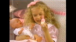 Baby Born von Zapf Creation Fernsehwerbung 1992 [upl. by Cindelyn]