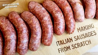 Make Authentic Italian Sausages from Scratch  Start to Finish Sausage Making Instructions amp Recipe [upl. by Stranger]