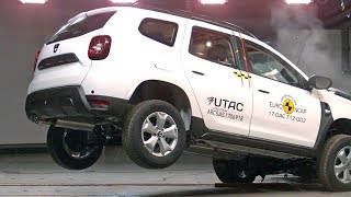 Dacia Duster Crash Test  REALLY Safe [upl. by Enomyar515]