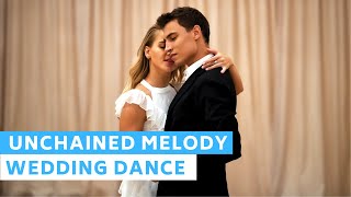 Unchained Melody  The Righteous Brothers  Waltz Wedding Dance Choreography [upl. by Oinafipe]