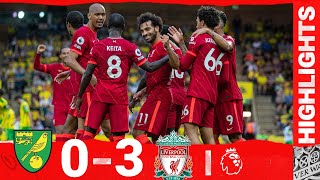 Highlights Norwich 03 Liverpool  Salah sets new opening day record [upl. by Ulick599]