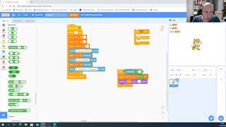 Zapisywanie algorytmów w języku Scratch [upl. by Bonar224]