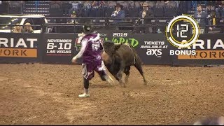 American Freestyle Bullfighting  2019 Express Ranches Invitational Highlights [upl. by Ahsiadal46]