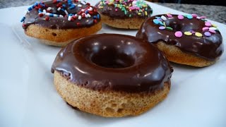 Donas Integrales receta facil postre saludable [upl. by Aurita844]