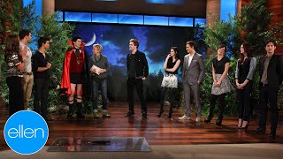 Twilight Cast Gives Sneak Peek at Breaking Dawn Part 2 [upl. by Hesoj118]