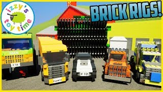 Cars  BRICK RIGS TIME LEGO Vehicle Destruction [upl. by Anahsit]