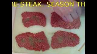 HOW TO COOK CUBE STEAKS EZ MEAL [upl. by Riatsala101]