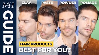 Clay Pomade Paste or Powder  Hair Product Guide  Ep 6 [upl. by Ecydnarb645]