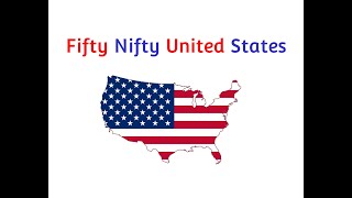 Fifty Nifty United States with Lyrics [upl. by Eirok]