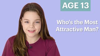 70 Women Ages 575 Answer Whos the Most Attractive Man  Glamour [upl. by Anesuza442]