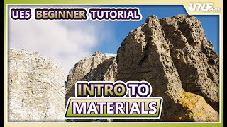 Unreal Engine 5 Beginner Materials Tutorial  A Complete Guide in UE5 [upl. by Santiago]