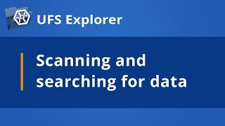 UFS Explorer manual Scanning the drives before recovery SysDev Laboratories [upl. by Manley]