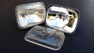 How to Separate Headlight or Fog Light Lenses without Oven EASY [upl. by Suoivart43]