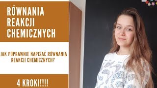 25 chemia JAK POPRAWNIE PISAĆ RÓWNANIA REAKCJI CHEMICZNYCH Wszystkie informacje reakcje syntezy [upl. by Viviana]