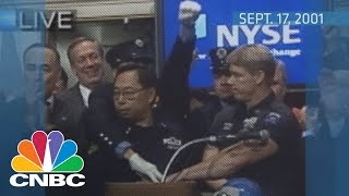 Reopening the NYSE after 911  Archives  CNBC [upl. by Veradi]