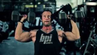 Military Dumbbell Press  The Proper Lift  BPI Sports [upl. by Primavera]