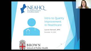 Intro to Quality Improvement in Healthcare [upl. by Reham]