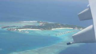 Landing at Male Maldives Airport [upl. by Airasor]