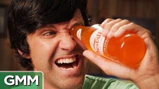 8 Weird Ways To Open A Bottle [upl. by Auqeenahs734]